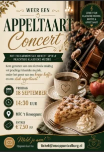 Appeltaart flyer